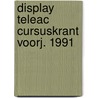 Display teleac cursuskrant voorj. 1991 by Catherien Jansen
