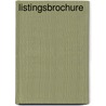 Listingsbrochure door Onbekend