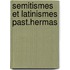 Semitismes et latinismes past.hermas
