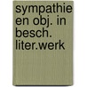 Sympathie en obj. in besch. liter.werk by Mertens