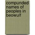Compunded names of peoples in beowulf