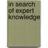 In search of expert knowledge