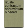 Rituale contractum abbreviatum n.nederl door Spiertz