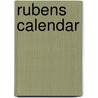 Rubens calendar by Unknown
