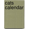 Cats calendar door Onbekend