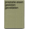 Prestatie-eisen Gesloten Geveldelen by A. Straub