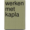 Werken met Kapla door H.M. Nieman