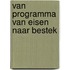 Van Programma van Eisen naar Bestek