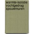 Warmte-isolatie vochtgedrag spouwmuren
