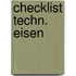 Checklist techn. eisen