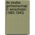 De joodse gemeenschap in Winschoten (1683-1943)