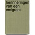 Herinneringen van een emigrant