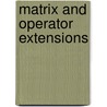 Matrix and operator extensions door Woerdeman