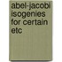 Abel-jacobi isogenies for certain etc