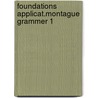 Foundations applicat.montague grammer 1 by Janssen