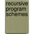 Recursive program schemes