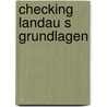 Checking landau s grundlagen door Benthem Jutting