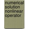 Numerical solution nonlinear operator by Heyer