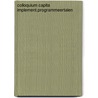 Colloquium capita implement.programmeertalen door Onbekend