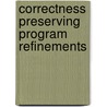 Correctness preserving program refinements by Back