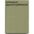 Colloquium approximatietheorie