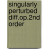 Singularly perturbed diff.op.2nd order by Groen