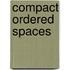 Compact ordered spaces