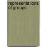 Representations of groups door Lauwerier