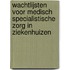 Wachtlijsten voor medisch specialistische zorg in ziekenhuizen