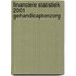 Financiele statistiek 2001 Gehandicaptenzorg