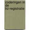 Coderingen in de LRZ-registratie by H. Wierda