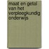 Maat en getal van het verpleegkundig onderwijs