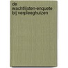 De wachtlijsten-enquete bij verpleeghuizen door A.J. Gerritse