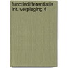 Functiedifferentiatie int. verpleging 4 by Kanters