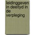 Leidinggeven in deeltyd in de verpleging