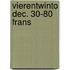 Vierentwinto dec. 30-80 frans