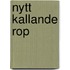 Nytt kallande rop