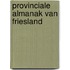 Provinciale Almanak van Friesland