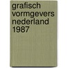 Grafisch vormgevers nederland 1987 by Frits Deys