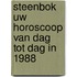 Steenbok uw horoscoop van dag tot dag in 1988