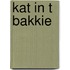 Kat in t bakkie