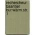 Rechercheur baantjer bur.warm.str. 1
