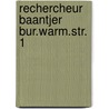Rechercheur baantjer bur.warm.str. 1 by A.C. Baantjer