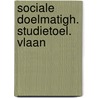 Sociale doelmatigh. studietoel. vlaan by Brusselen