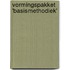 Vormingspakket 'Basismethodiek'