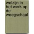 Welzijn in het werk op de weegschaal