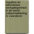 Reguliere en alternatieve werkgelegenheid in de sector volksontwikkeling in Vlaanderen