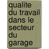 Qualite du travail dans le secteur du garage