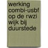 Werking combi-USBF op de RWZI Wijk bij Duurstede