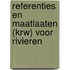 Referenties en maatlaaten (KRW) voor rivieren